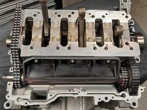 Chemise moteur M97 Porsche, controle SB Motorsport
